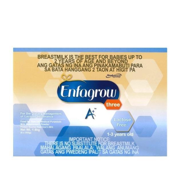 ENFAGROW A+ THREE LACTOSE FREE – Nesabel Online – Branch