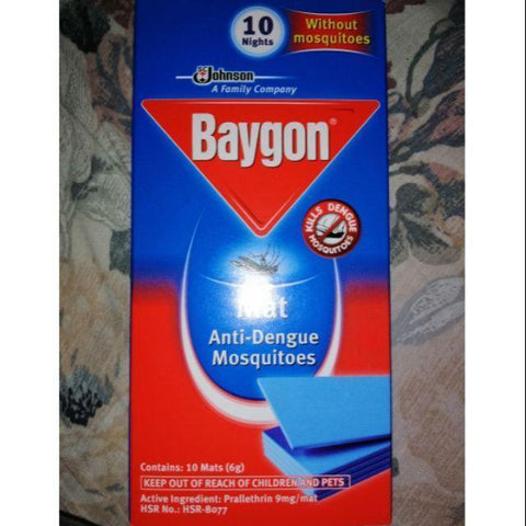 BAYGON MAT ANTI DENGUE REF