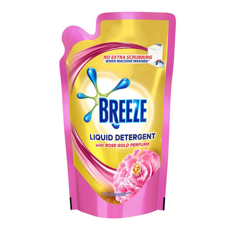 BREEZE LIQUID DETERGENT ROSE GOLD PERFUME