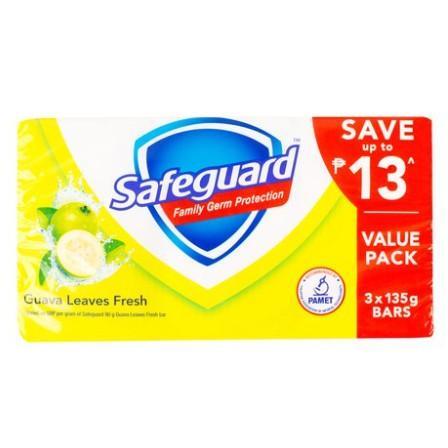 SAFEGUARD SOAP GUAVA LEAVES FRESH