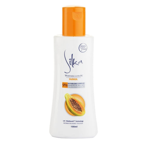 SILKA LOTION PAPAYA WHITENING