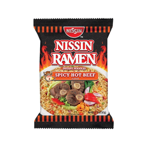 NISSIN RAMEN SPICY HOT BEEF