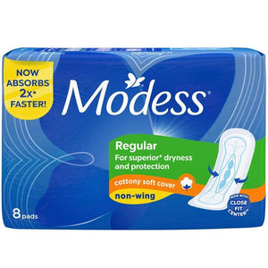 MODESS COTTONY SOFT REG MXI NON WINGS