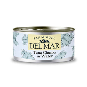 SAN MIGUEL DELMAR TUNA CHUNKS IN WATER 185G