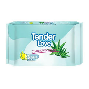 TENDER LOVE WIPES (ALOE VERA)