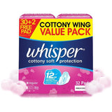 WHISPER COTTONY SOFT PROTECTION REG FLOW