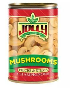 JOLLY MUSHROOM PIECES AND STEMS