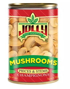 JOLLY MUSHROOM PIECES AND STEMS 284G