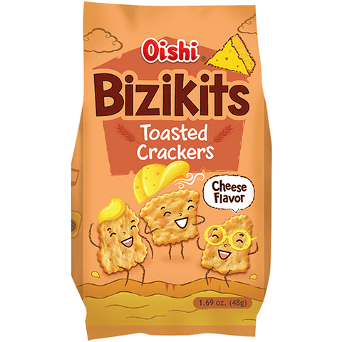 OISHI BIZIKITS CRACKERS CHEESE