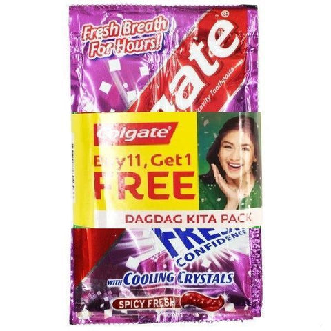 COLGATE TOOTHPASTE COOLING CRYSTAL SPICY (RED)