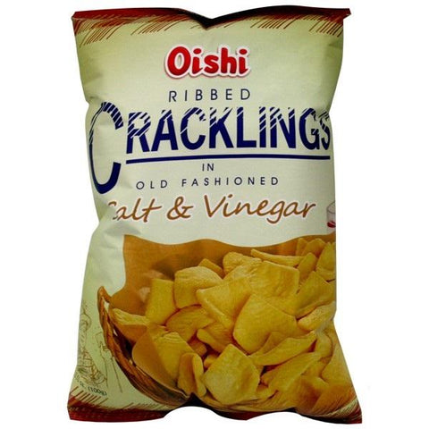 OISHI CRACKLING SALT & VINEGAR