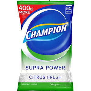 CHAMPION POWDER NATURAL CITRUS FRESH 2KG