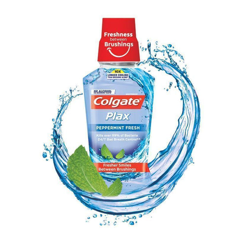 COLGATE PLAX PEPPERMINT LIGHT BLUE