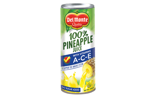 DEL MONTE JUICE PINE W ACE