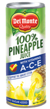 DEL MONTE JUICE PINE W ACE