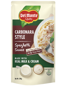 DEL MONTE CARBONARA PASTA SAUCE