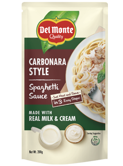 DEL MONTE CARBONARA PASTA SAUCE