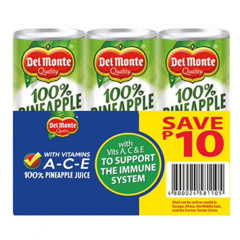 DEL MONTE JUICE PINE W/ACE