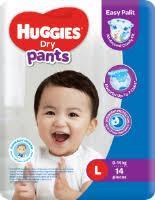 HUGGIES DRY PANTS LARGE