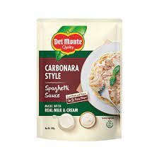 DEL MONTE CARBONARA SPAG SAUCE 400G