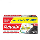 COLGATE TOOTHPASTE TOTAL CHARCOAL
