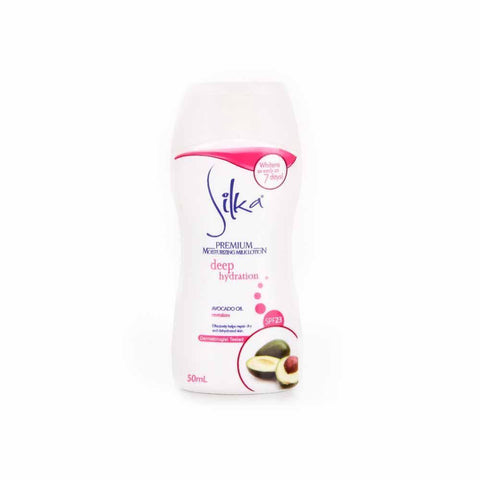 SILKA LOTION PREMIUM MOIST AVOCADO OIL SPF23