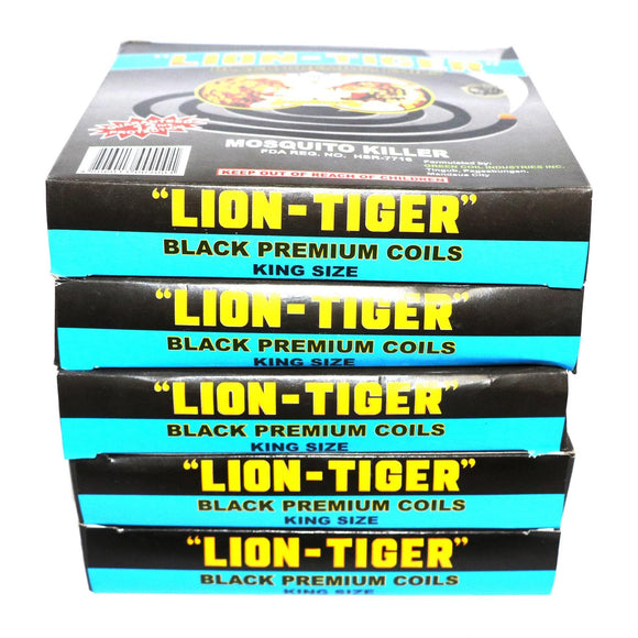 LION TIGER BLACK PREMIUM COIL 10+2