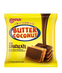 NISSIN BUTTER COCONUT W/ CHOCOLATE 35GX60