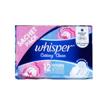 WHISPER COTTONY CLEAN REG FLOW WITH WINGS (BLUE)