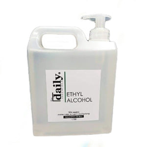 THE DAILY ESSENTIALS 70% SOLUTION ETHYL ALCOHOL