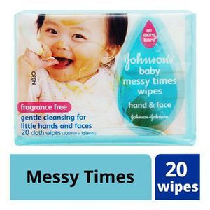 JOHNSONS MESSY TIMES WIPES