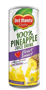 Heart Smart Is Del Monte Pineapple Juice Healthy DEL MONTE 202