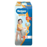 HUGGIES DRY PANTS LARGE