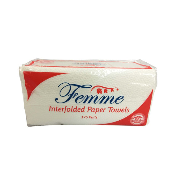 FEMME INT PAPER TOWEL 175S