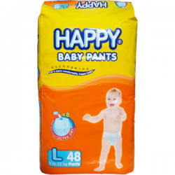 HAPPY DIAPER PANTS LARGE