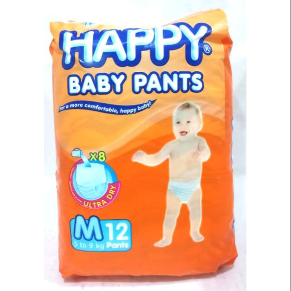 HAPPY DIAPER PANTS MEDIUM