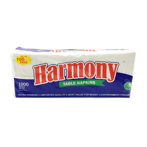 HARMONY T.NAPKIN PRE-CUT 1000S