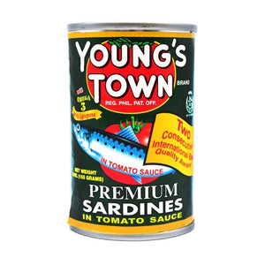 YOUNGS TOWN SARDINES EASY OPEN GREEN