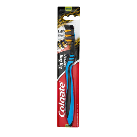 COLGATE TOOTHBRUSH ZIGZAG (CHARCOAL)