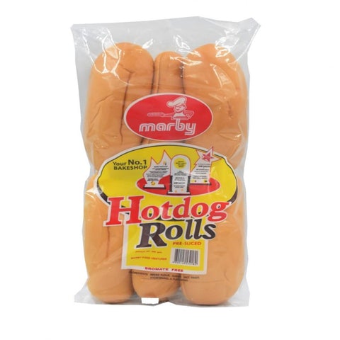 MARBY HOTDOG ROLLS 300G 6S