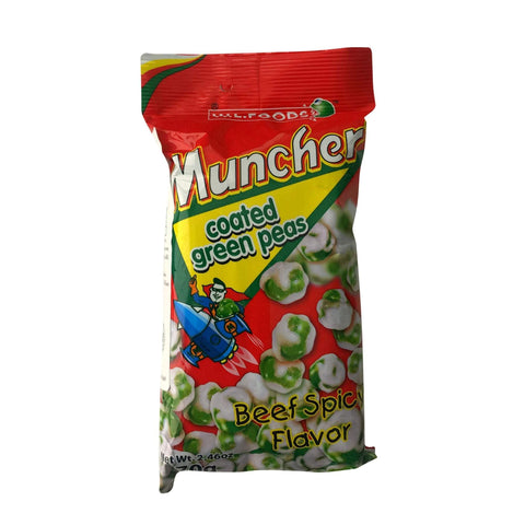 MUNCHER COATED GREEN PEAS