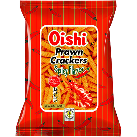 OISHI PRAWN CRACKERS