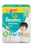 PAMPERS BABY DRY XLARGE