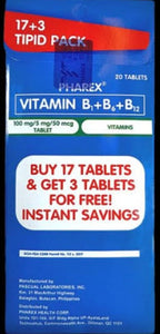 PHAREX VITAMIN-B1612 17+3