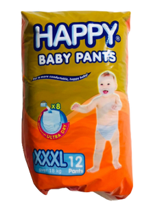 HAPPY DIAPER PANTS XXXL