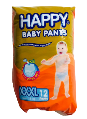 HAPPY DIAPER PANTS XXXL