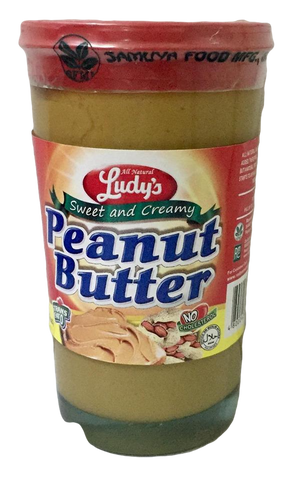 LUDYS PEANUT BUTTER GLASS