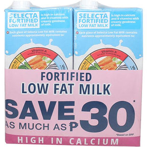 SELECTA FORTIFIED MILK LOWFAT