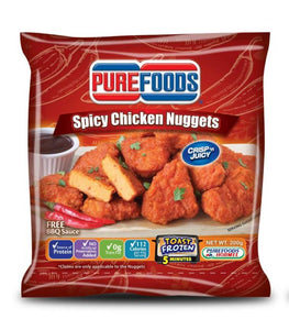 PUREFOODS SPICY CHICKEN NUGGETS 200G