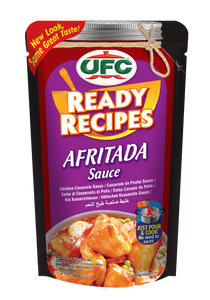 UFC READY RECIPES AFRITADA SAUCE